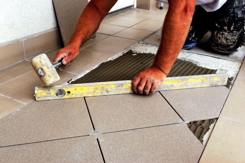 Floor Tiling Process
